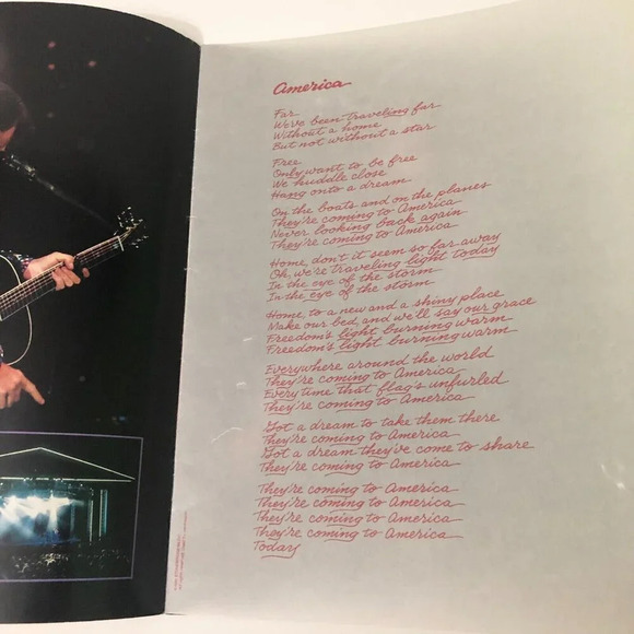 1987 Neil Diamond  Concert Tour Souvenir Program - Picture 11 of 16